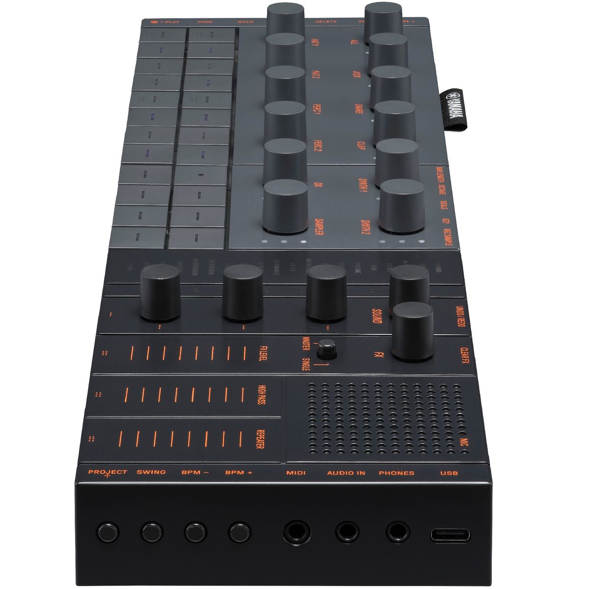 Modulo Producao Musical Portatil Black SEQTRAK Y2 BK - Yamaha-9